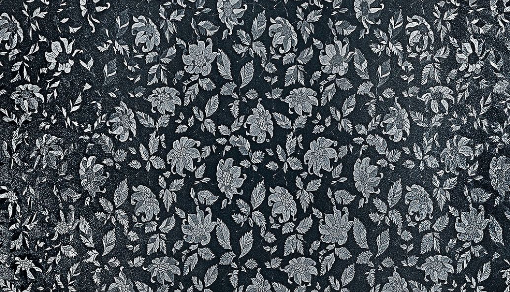 Панель Р207 Черный цветок 2800*1220 18 мм EVOGLOSS