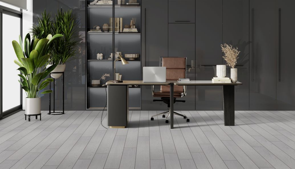 В интерьере