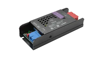  - Блок питания LED 220 V, 12 V, 60W, IP20, зажим, алюм. чёрный, без шнура, MAX AQ