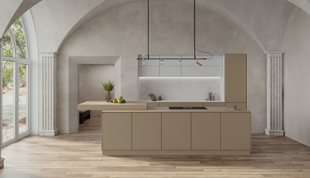 В интерьере