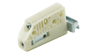  - Навес, верхн база, пластик без заглушек, лев, саморез, 50кг, 250шт/кор, HOLD06 AQ