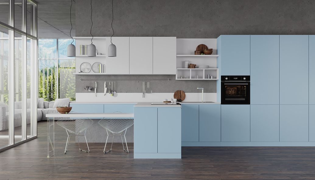 В интерьере