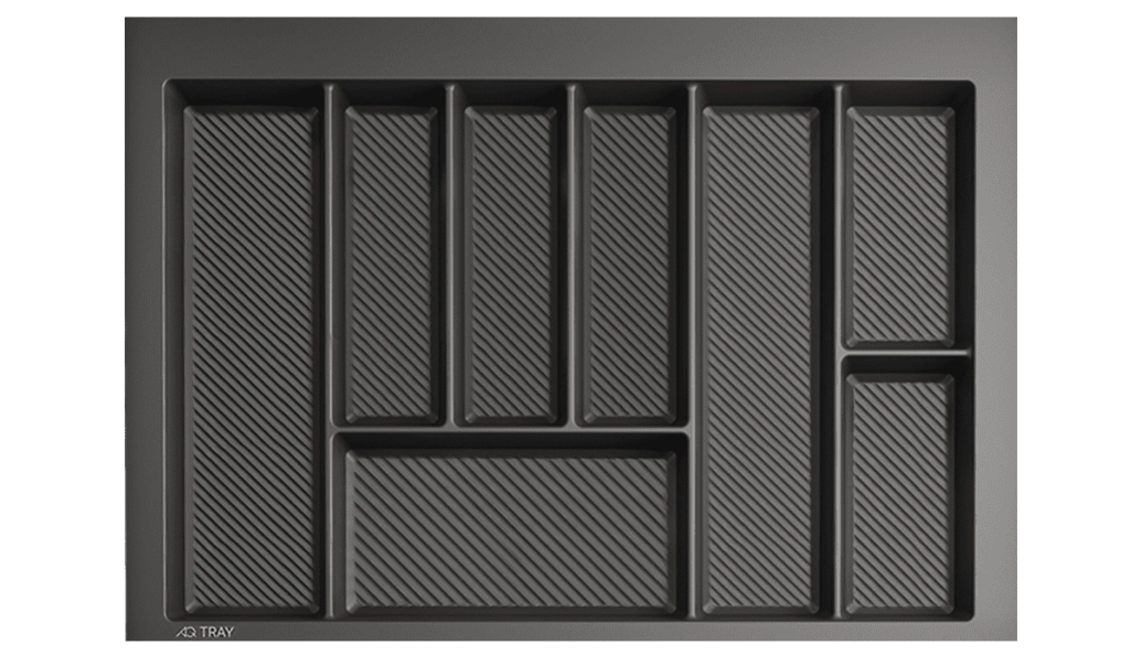 Лоток для столовых приборов TRAY 700 мм Графит AQ