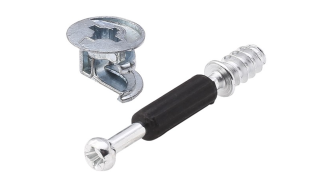  - Эксцентрик+болт L=34/D=5/резьба 11 мм оцинк, (1000 шт), MF