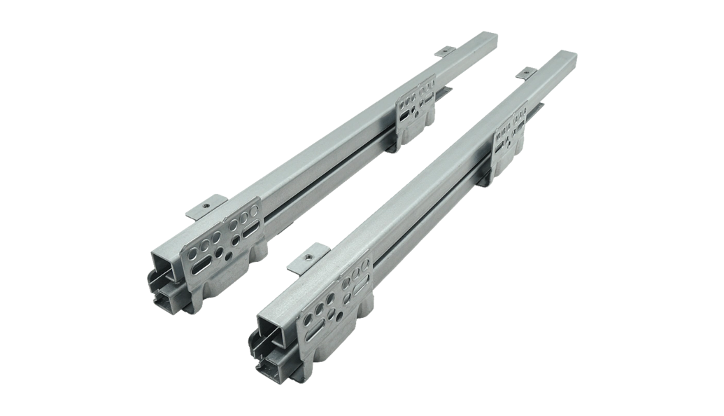 Направляющие для бутылочницы скрытые полн. выдвиж. с доводчиком, левые, KARGO AQ