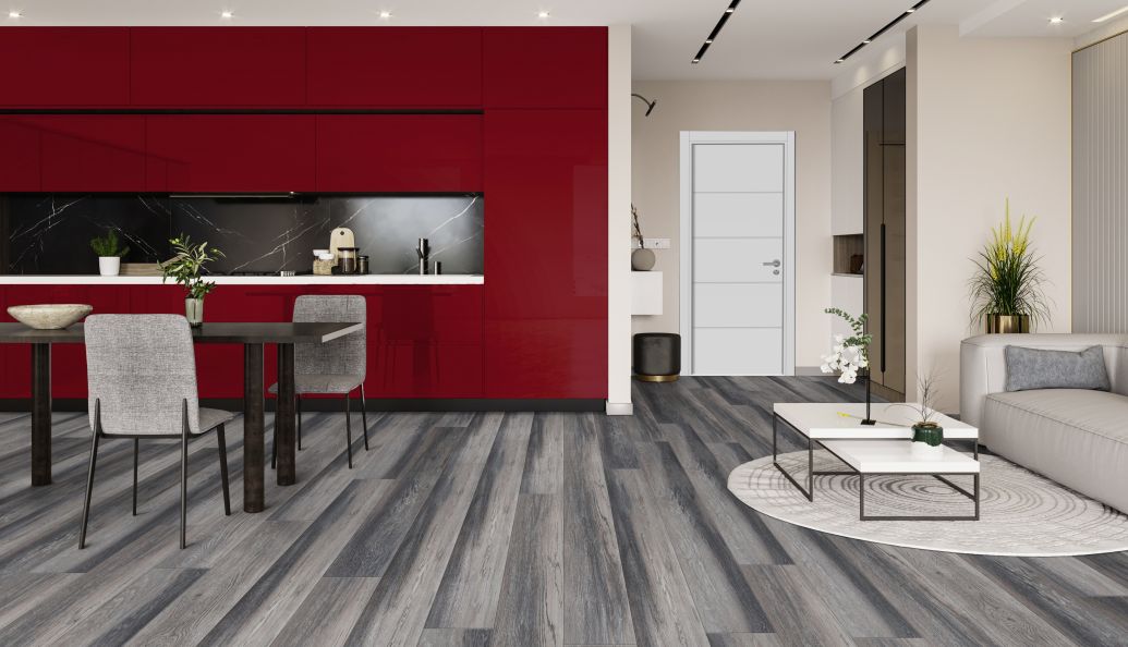 В интерьере