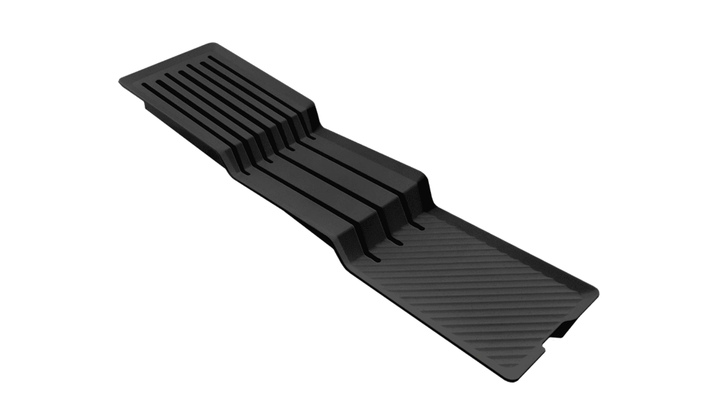 Лоток для ножей 7 отд, 395х98х42 мм графит, TRAY AQ