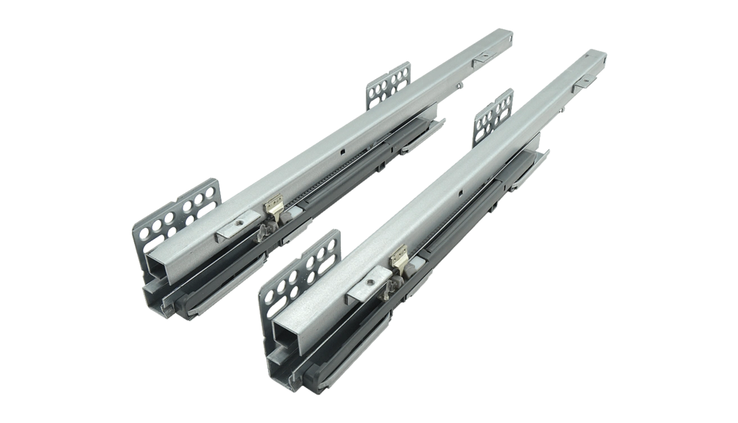 Направляющие для бутылочницы скрытые полн. выдвиж. с доводчиком, правые, KARGO AQ