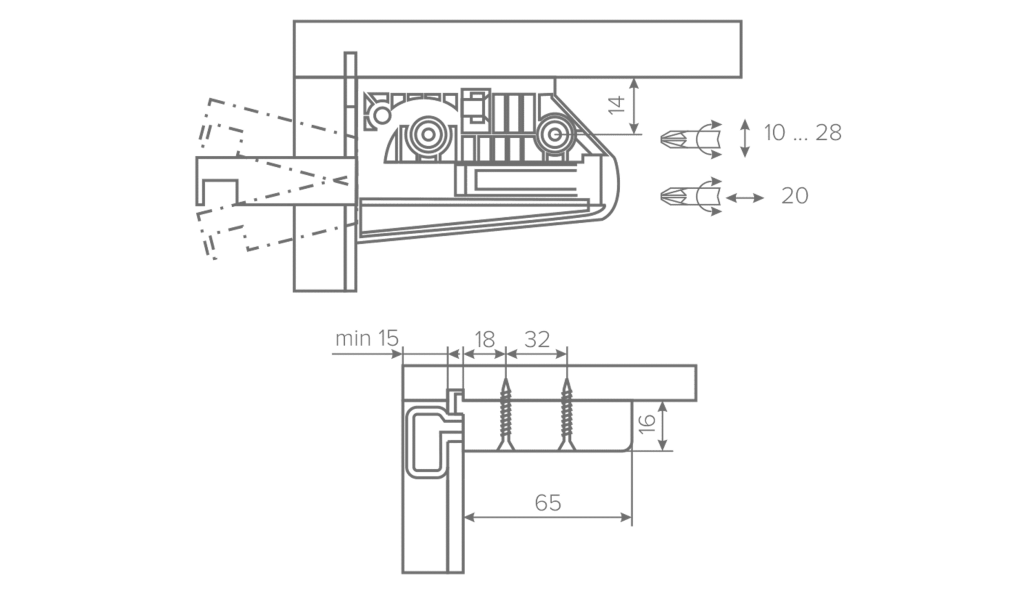В интерьере
