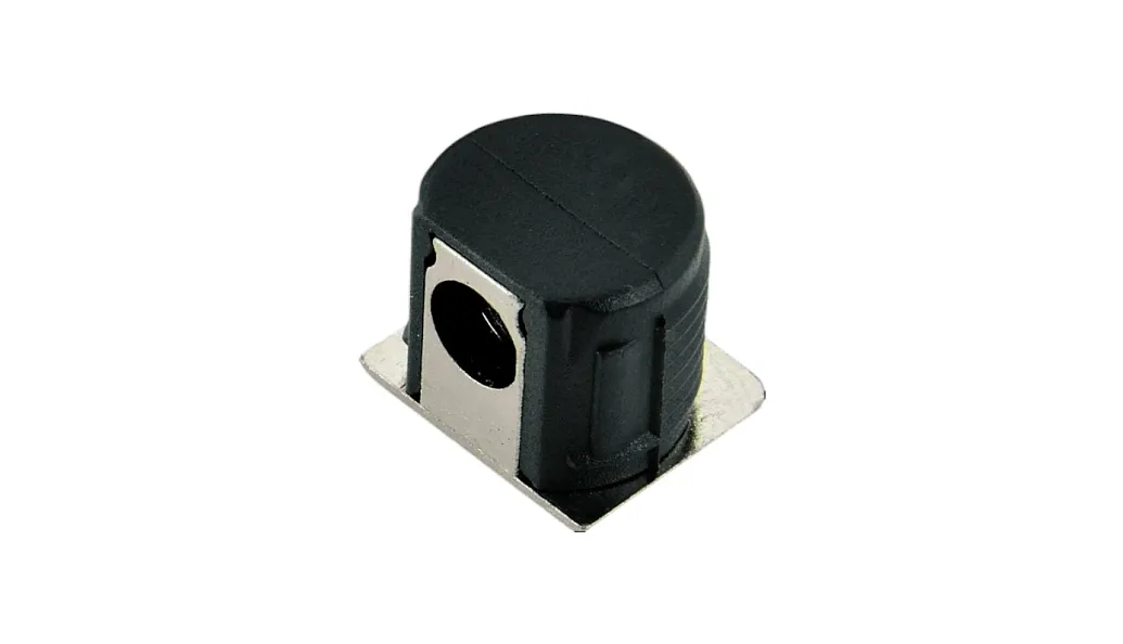 Полкодержатель скрытый врезной металл D=15/16,2x14,1 никель, (1000 шт), SHELF 03 AQ