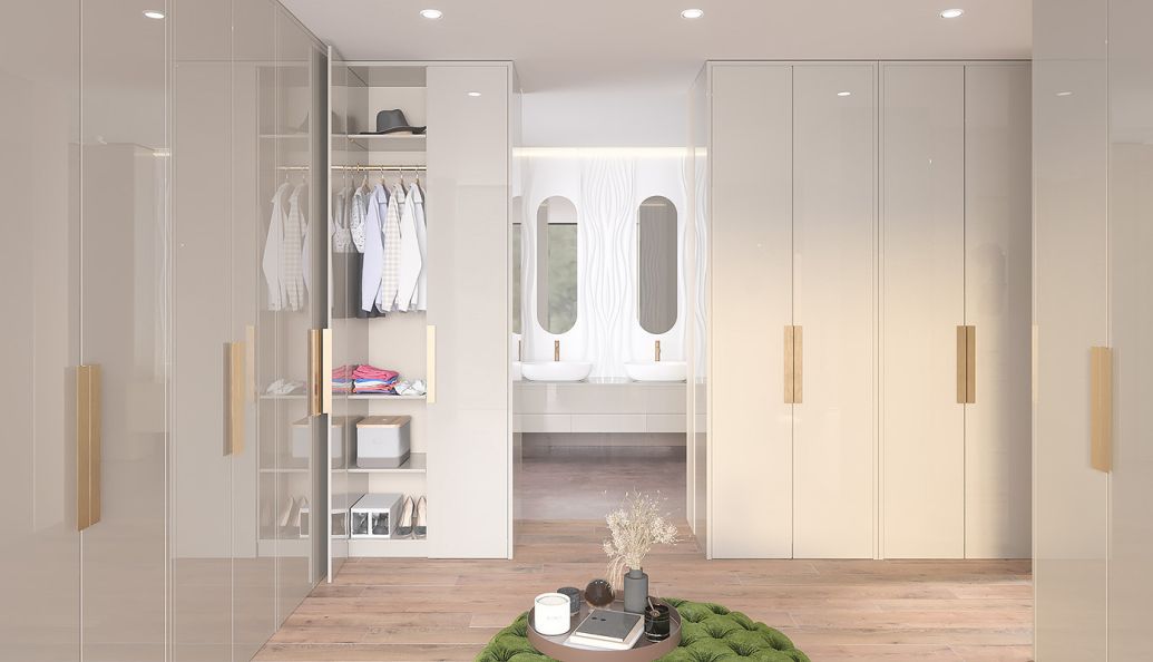 В интерьере