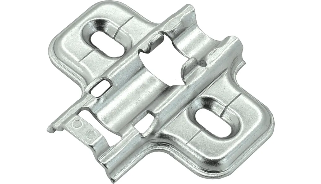 Монтажная планка без 3D, шуруп, H=2, никель, (500 шт/кор), AQ