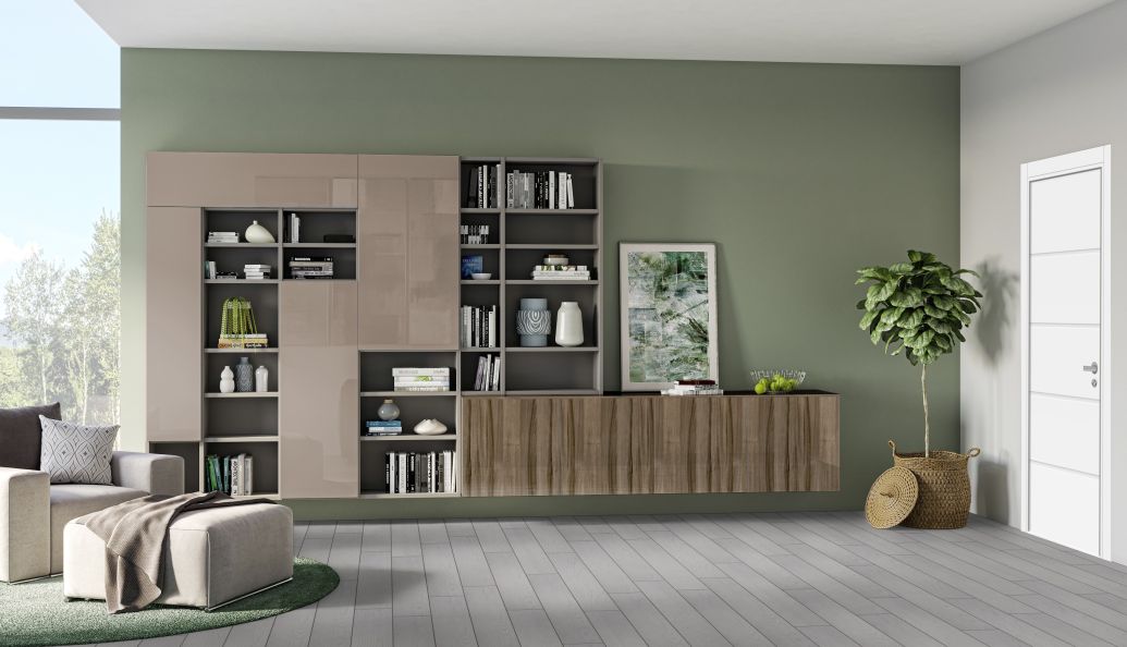 В интерьере