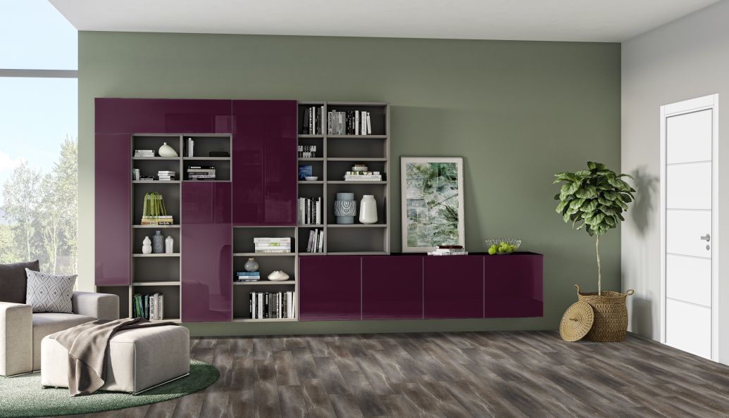 В интерьере